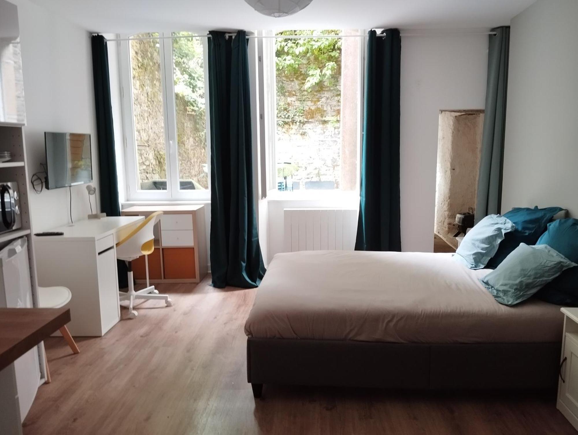 Studio Sur Cour, Centre-Ville Morlaix Eksteriør billede